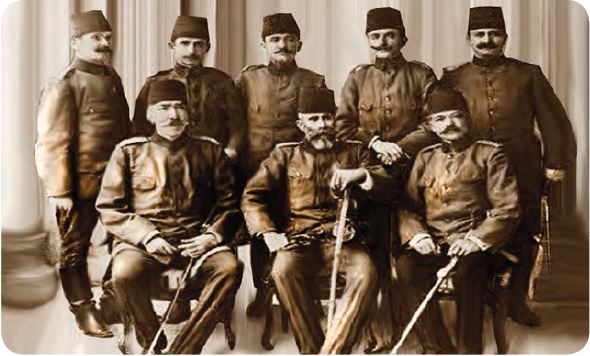 İttihat ve Terakki üyeleri (temsilî)